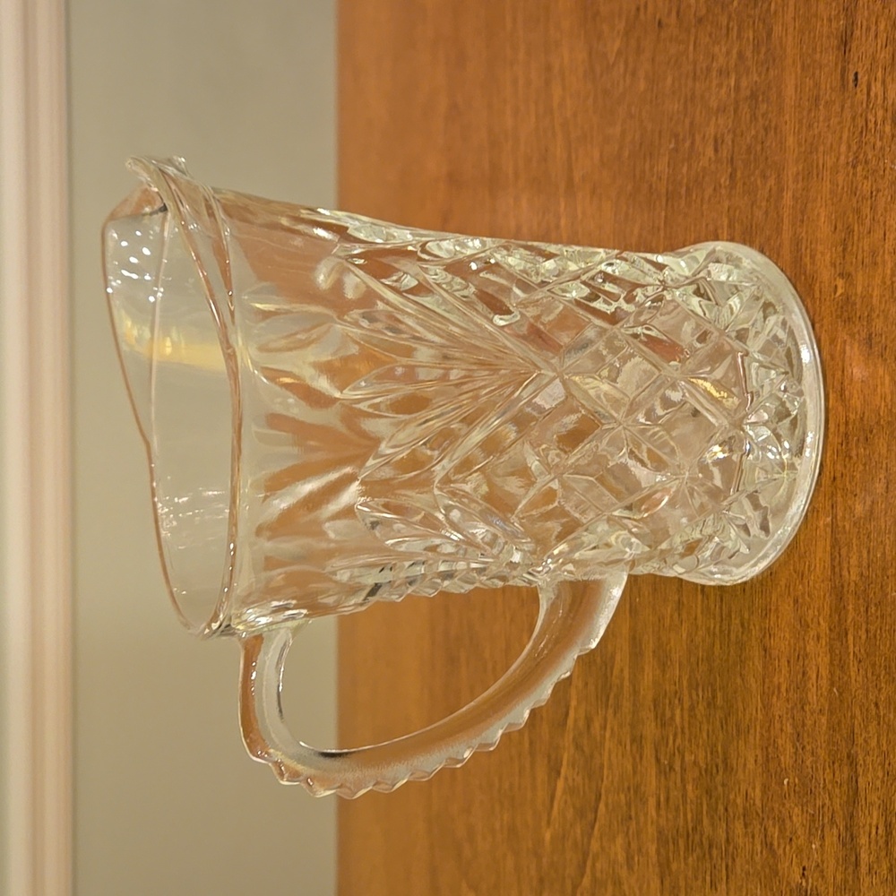 Vintage Anchor Hocking Pineapple Pitcher